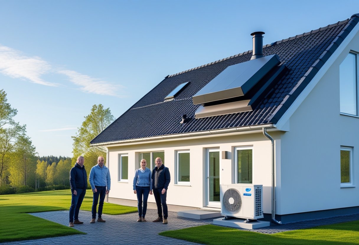 Energibesparelser med tagrenovering og varmepumper i Nordjylland